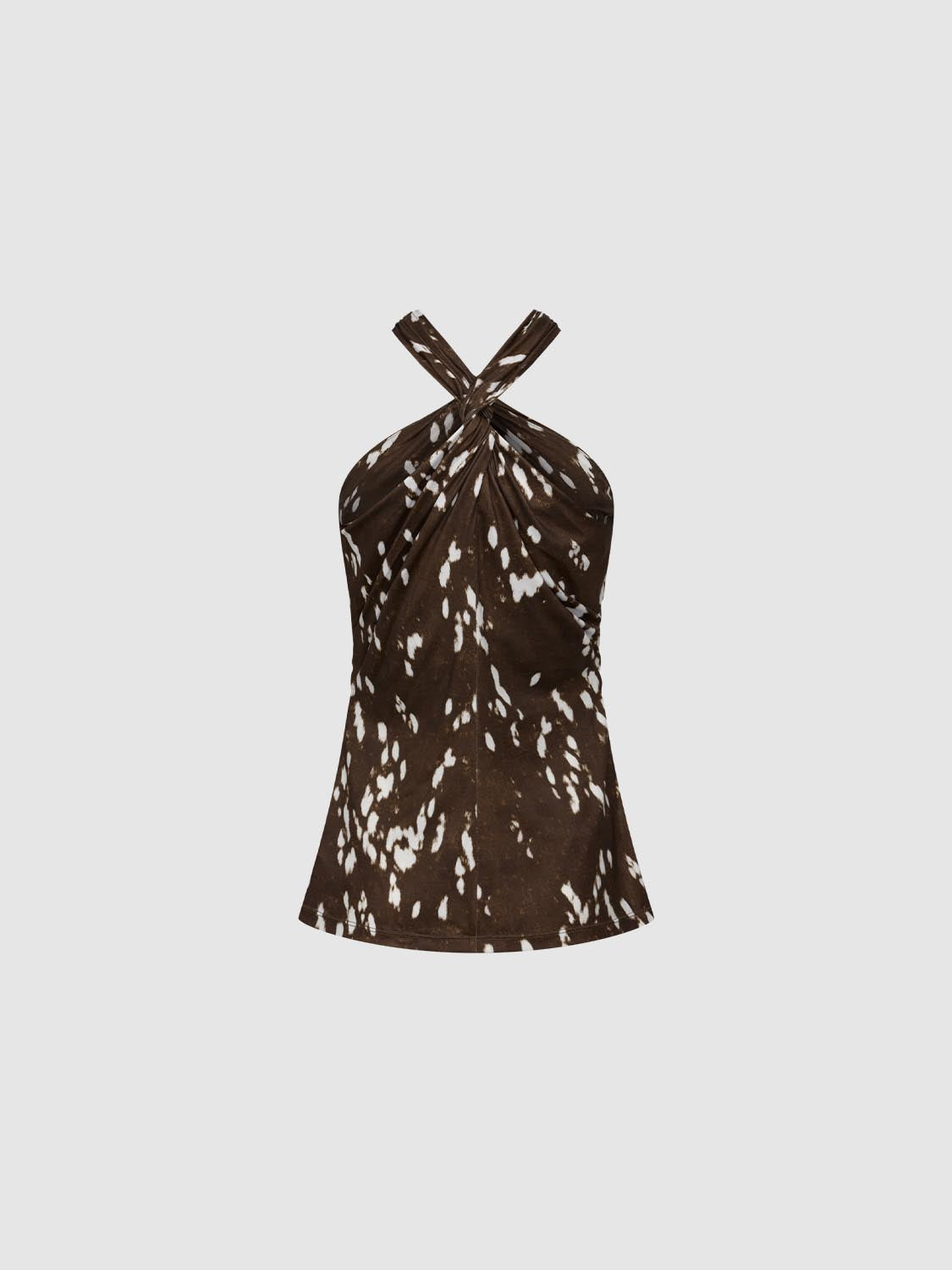 Cress Over Neck Bandeau Halter Top