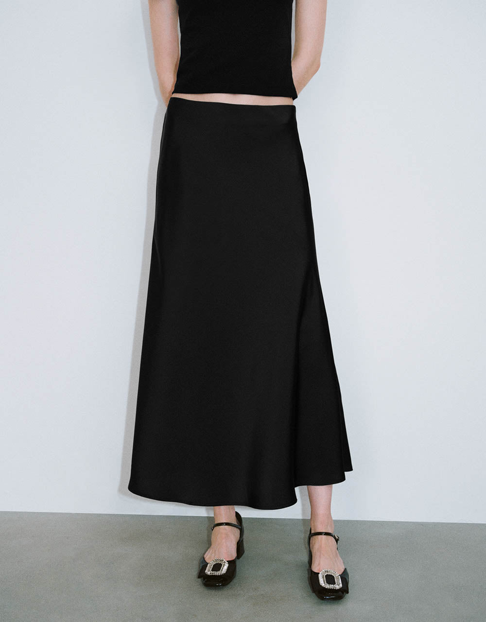 Midi Fishtail Skirt