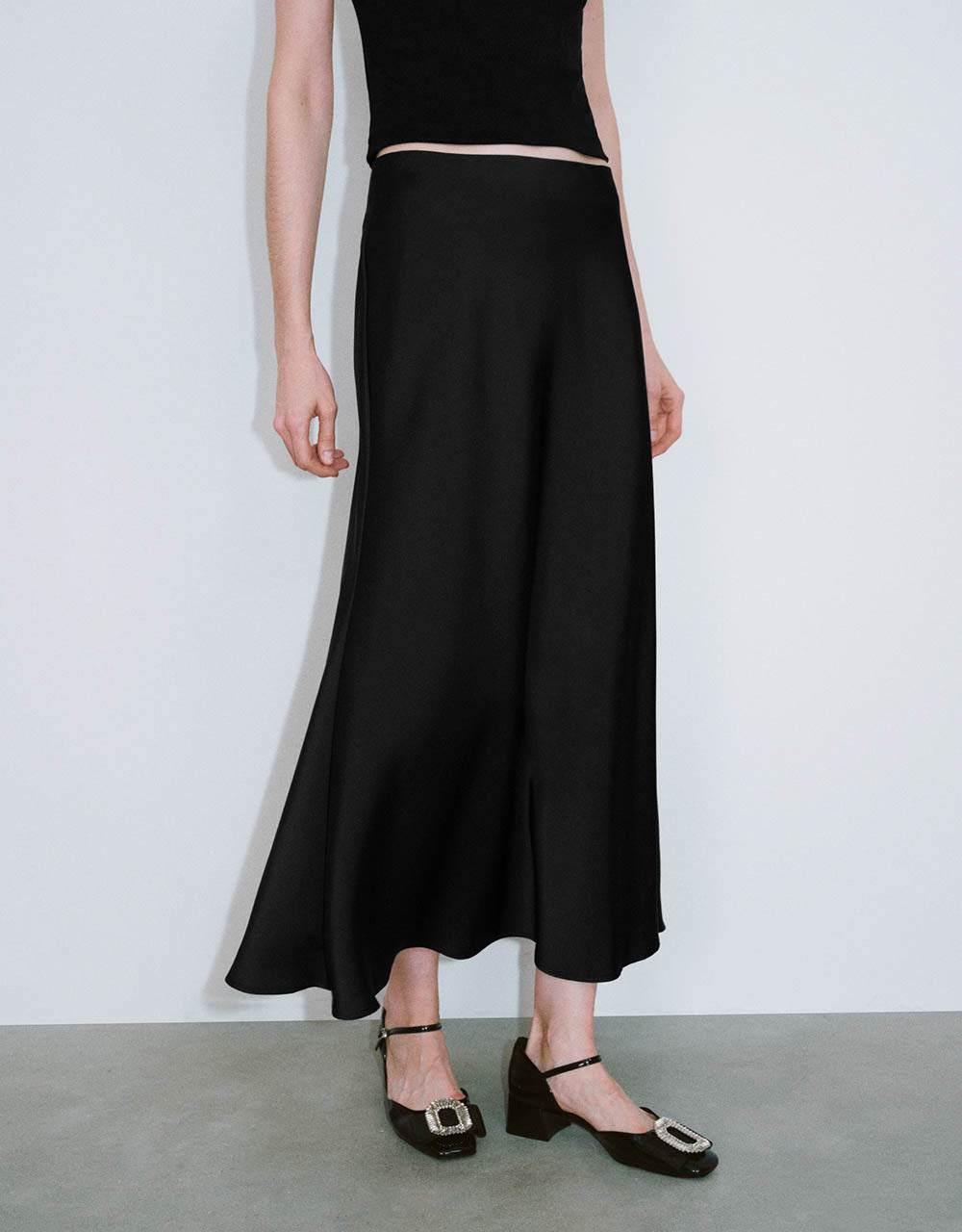 Midi Fishtail Skirt