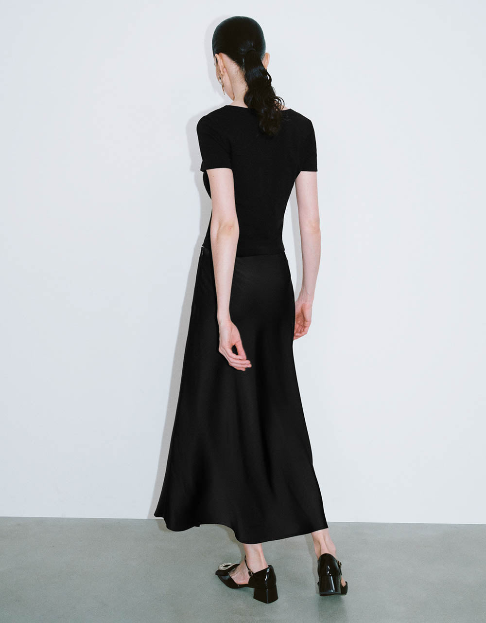 Midi Fishtail Skirt