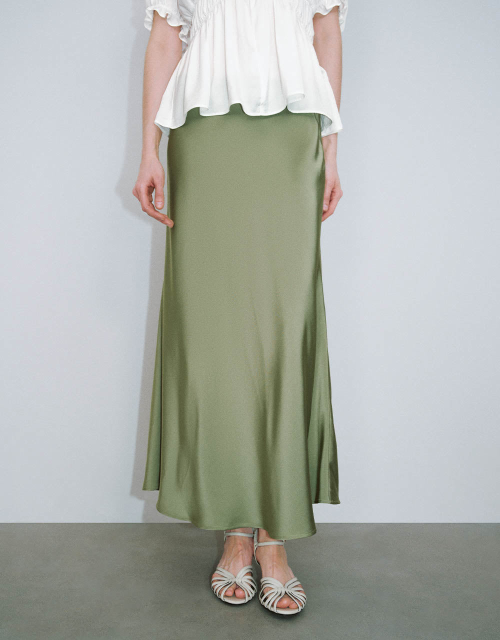 Midi Fishtail Skirt