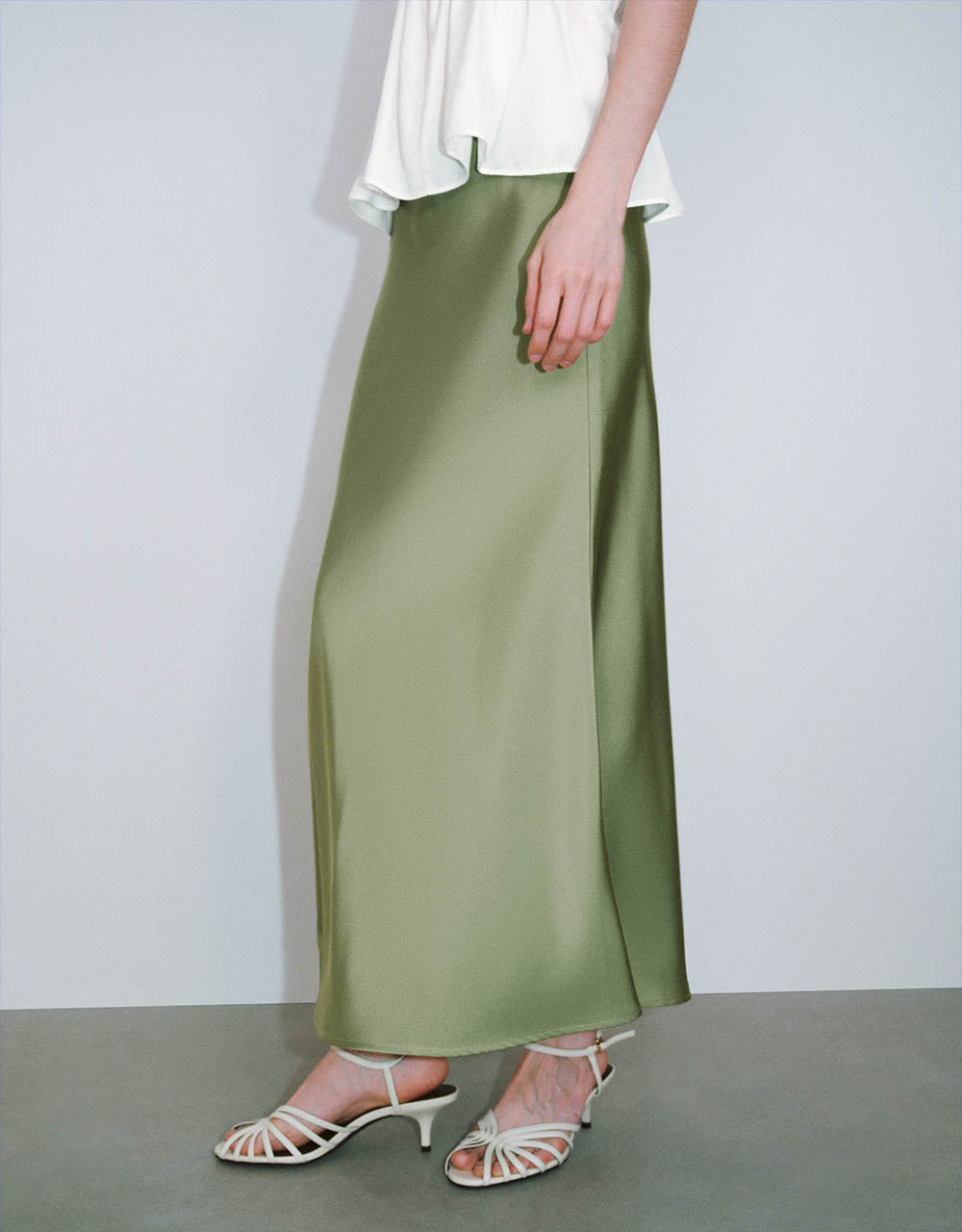 Midi Fishtail Skirt