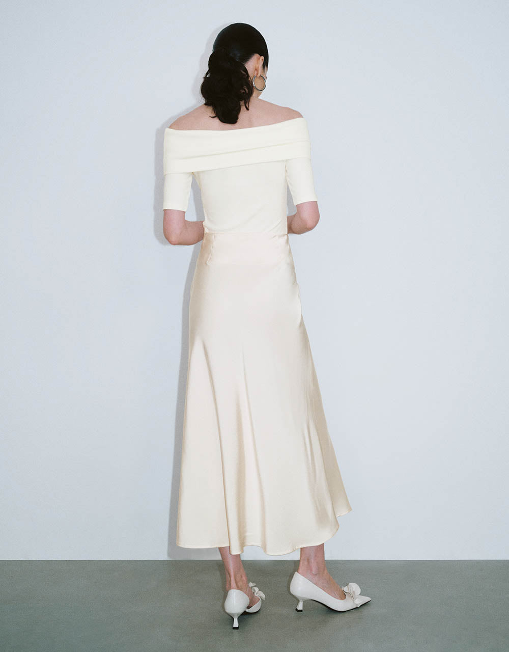 Midi Fishtail Skirt