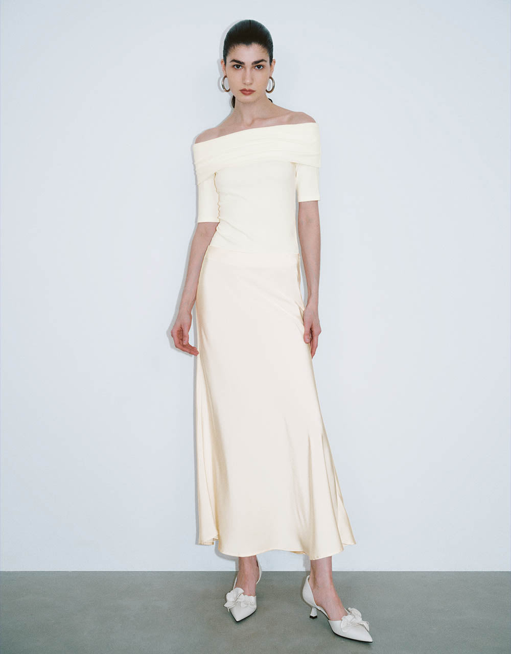 Midi Fishtail Skirt