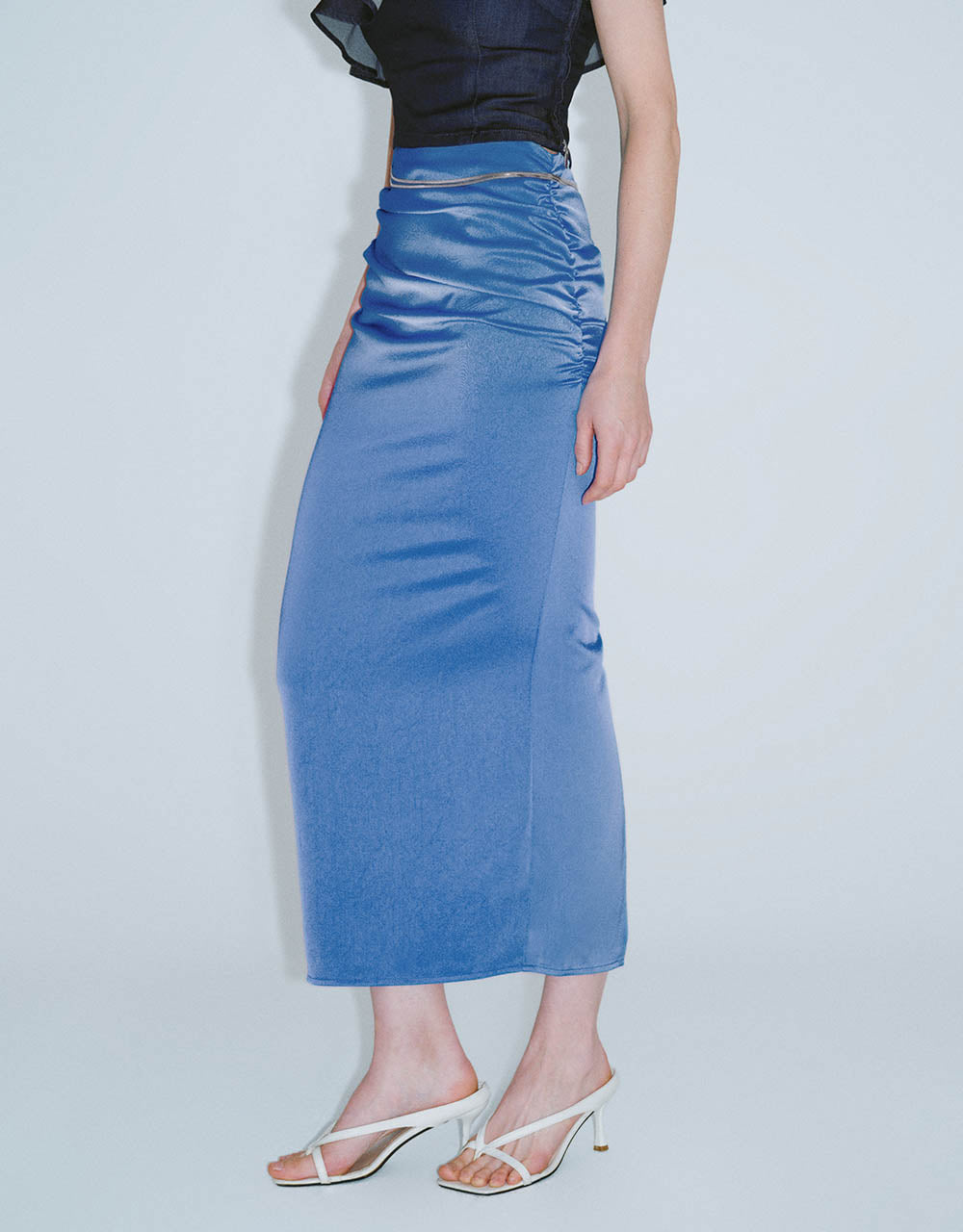 Midi Straight Skirt