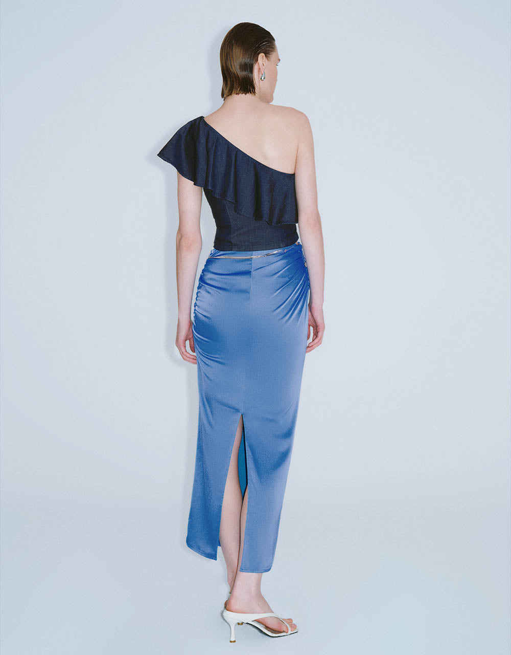 Midi Straight Skirt