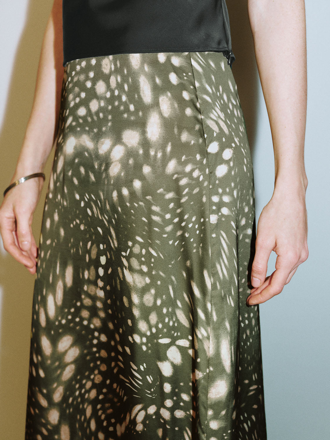 Midi A-Line Skirts