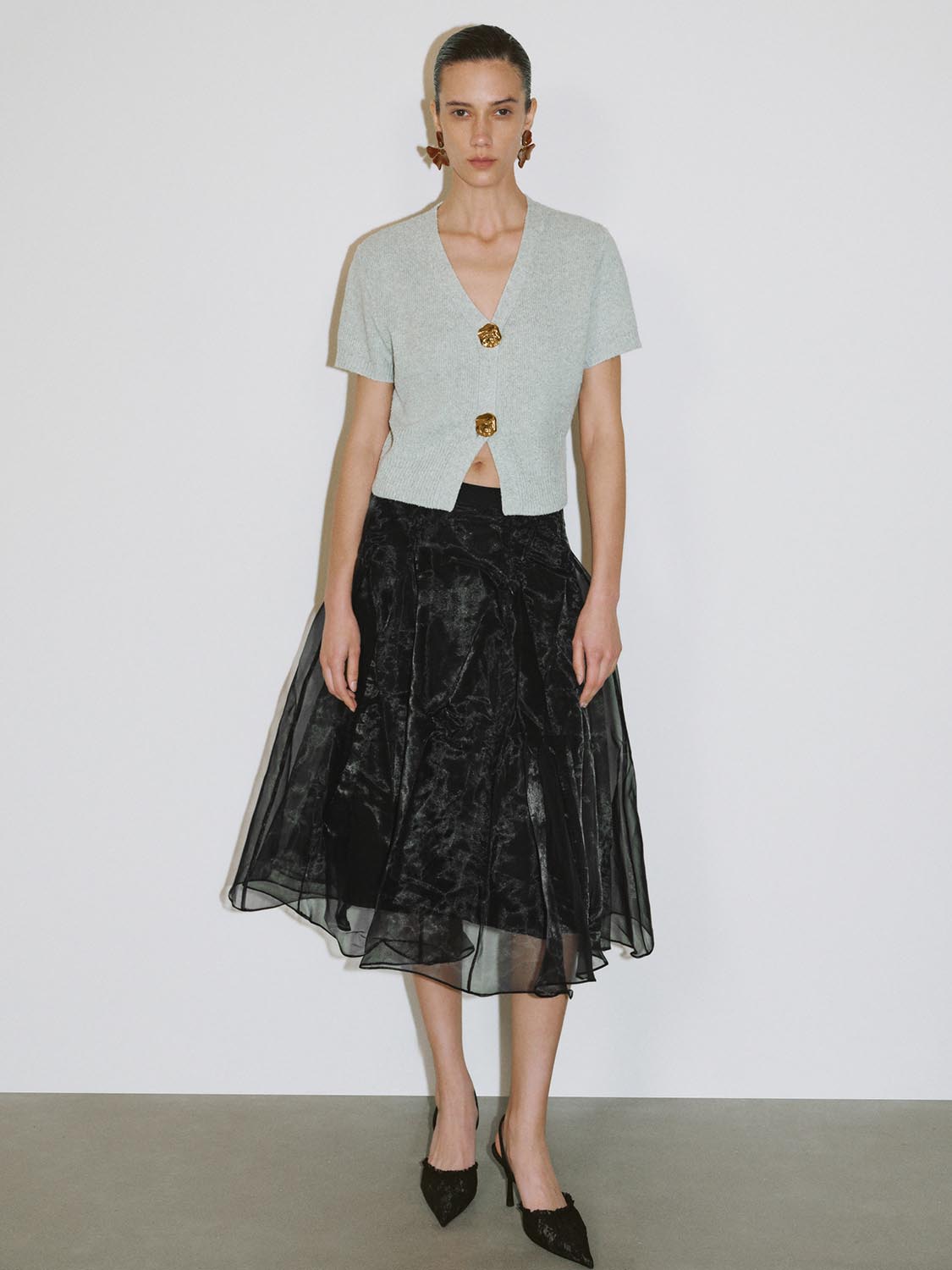 A-Line Mesh Skirts