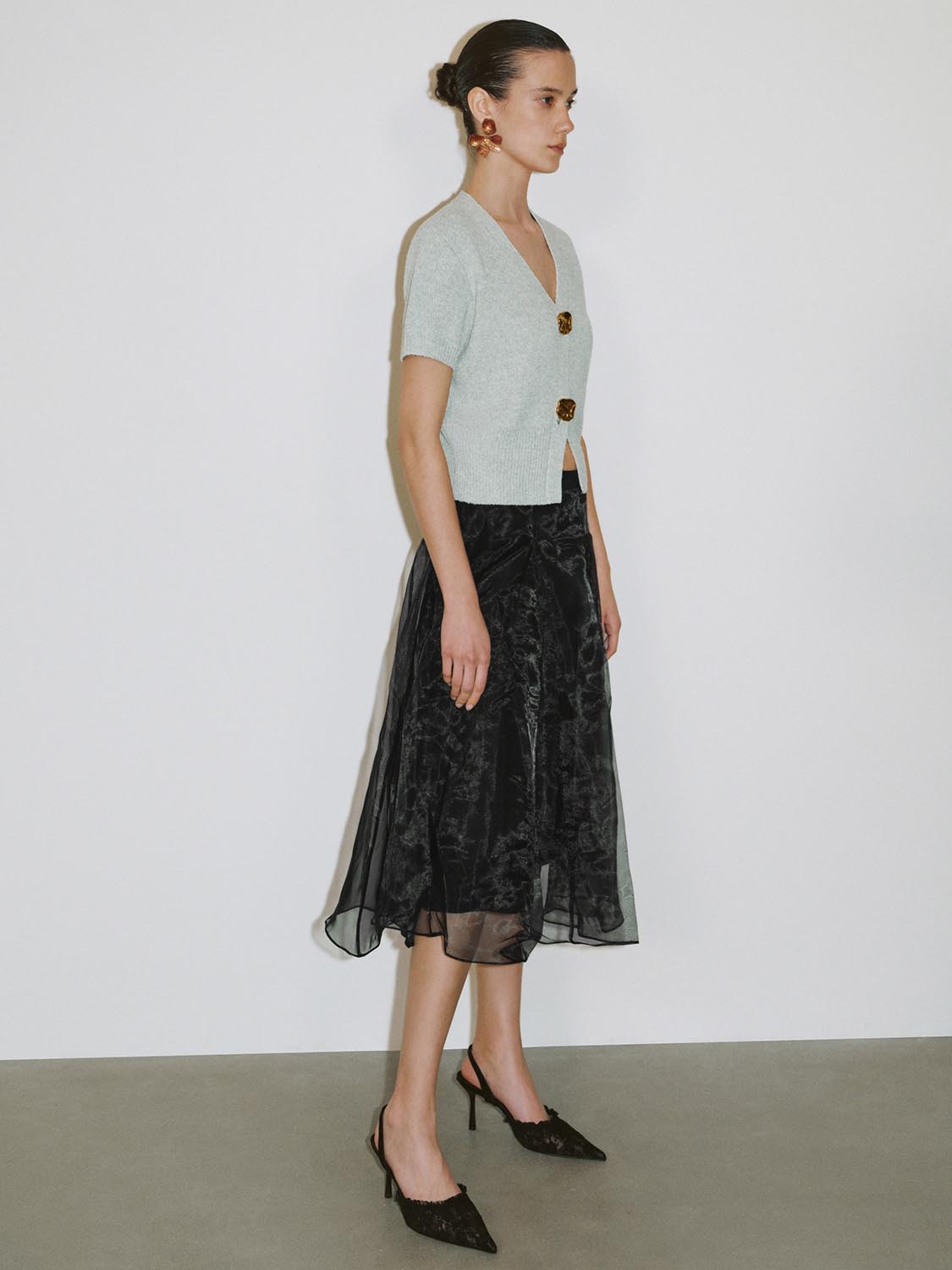 A-Line Mesh Skirts