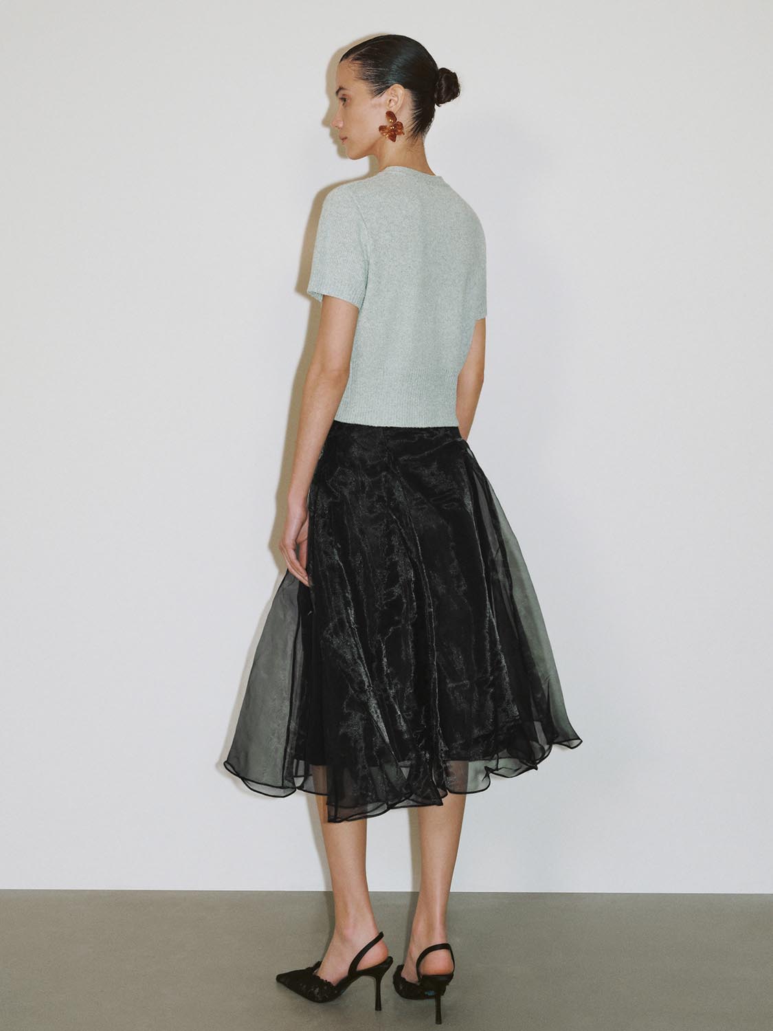 A-Line Mesh Skirts