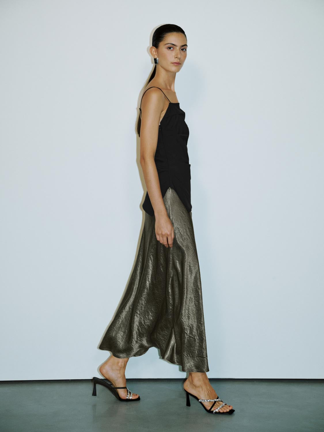 Slip Straight Maxi Skirts