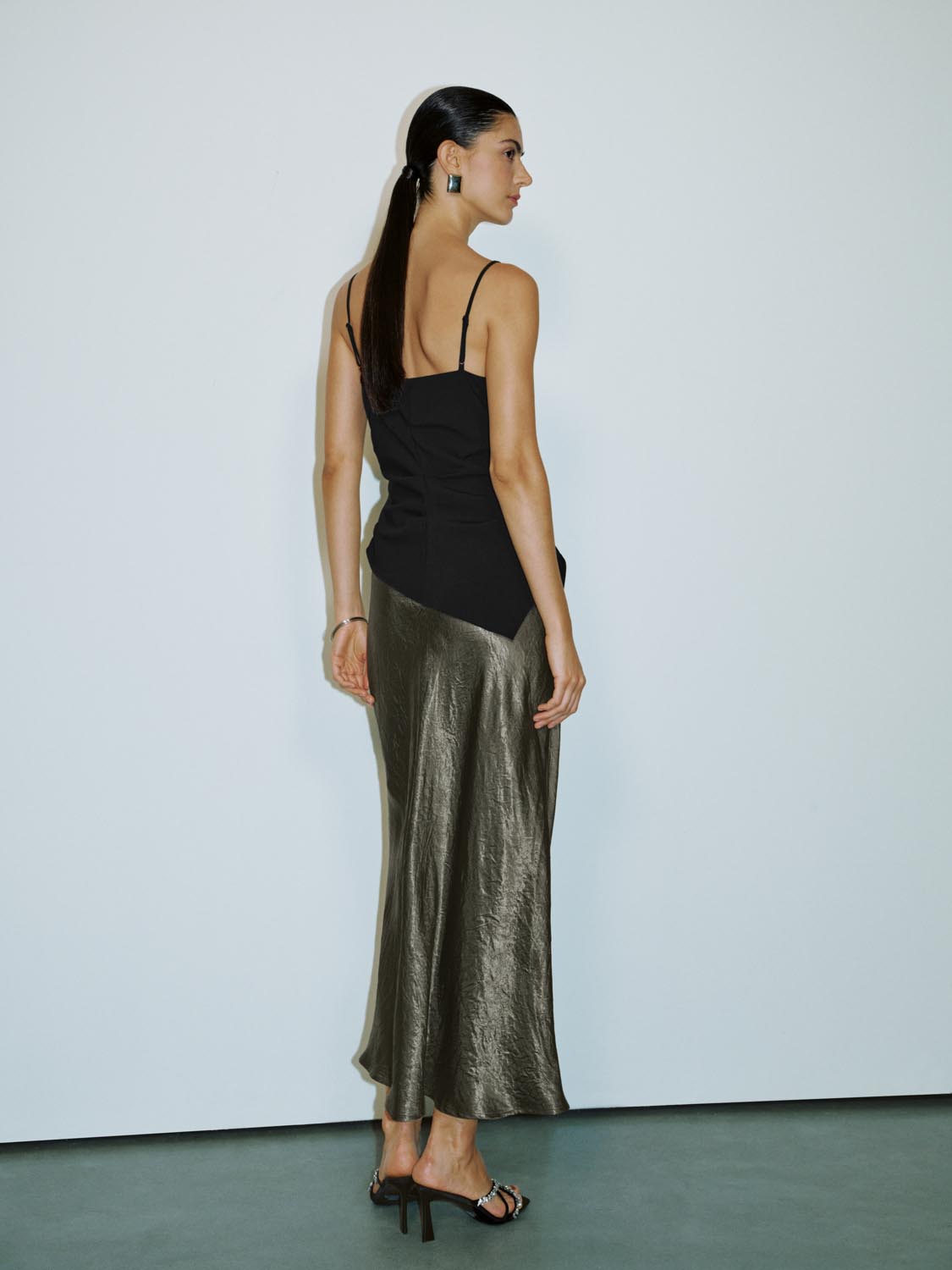 Slip Straight Maxi Skirts