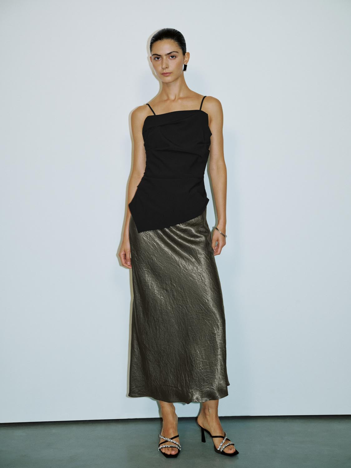 Slip Straight Maxi Skirts