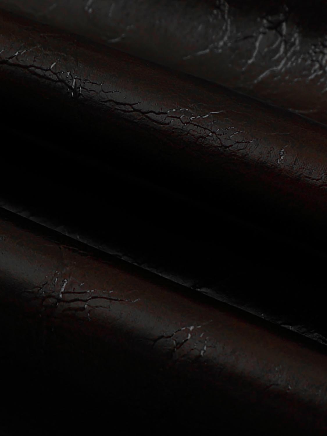 Faux Leather A-Line Midi Skirts