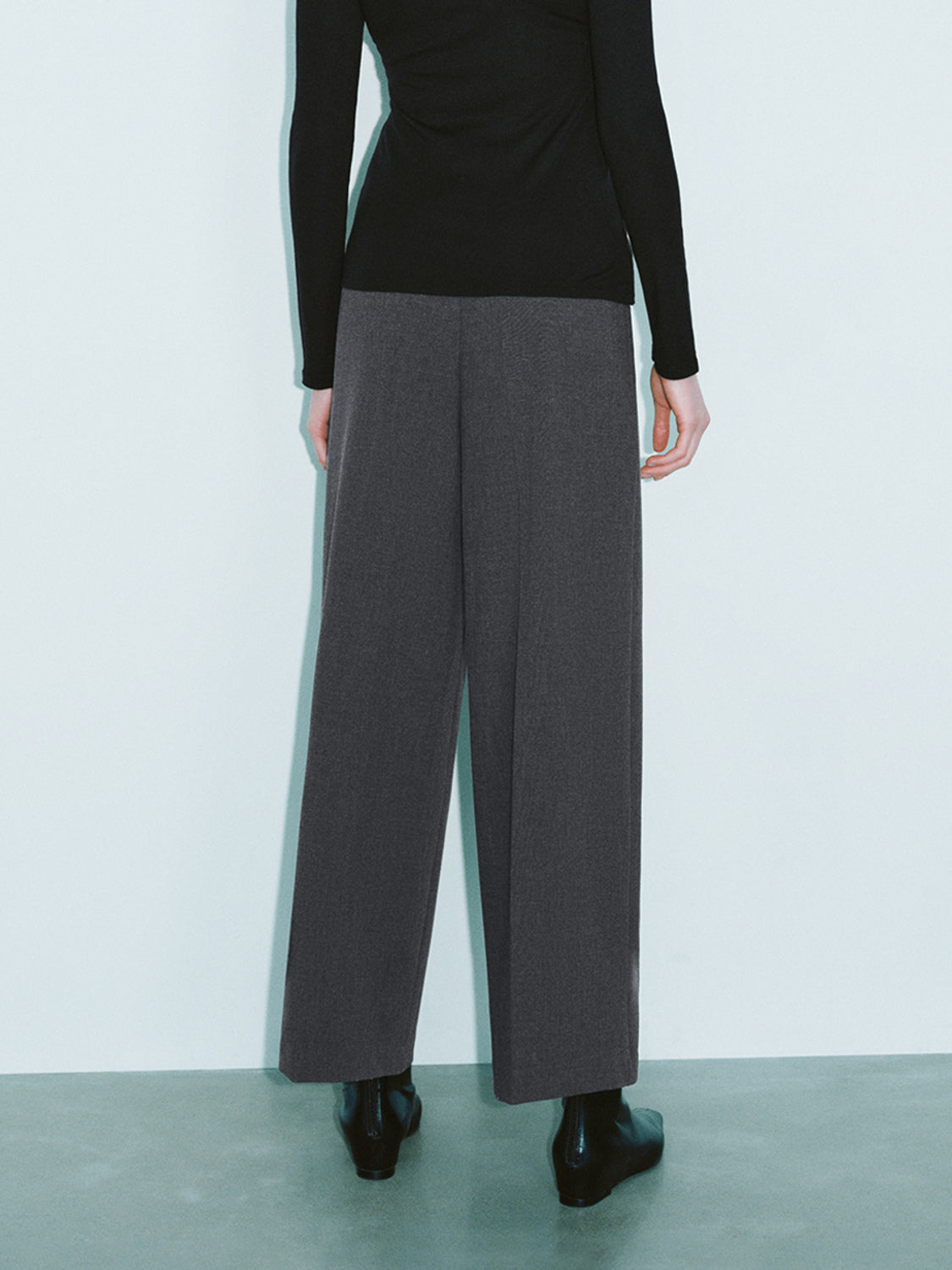 Regular Wide-Leg Pants