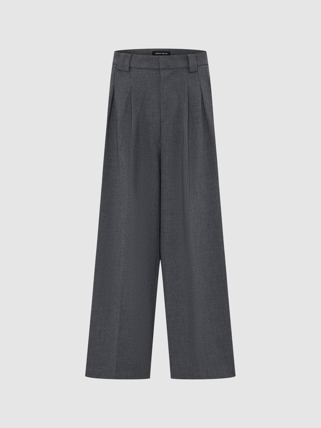 Regular Wide-Leg Pants