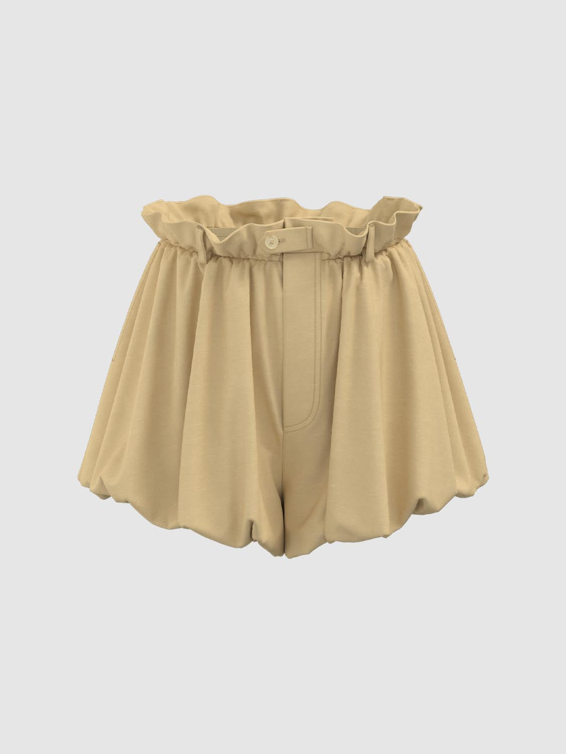 Ruffle Balloon Shorts