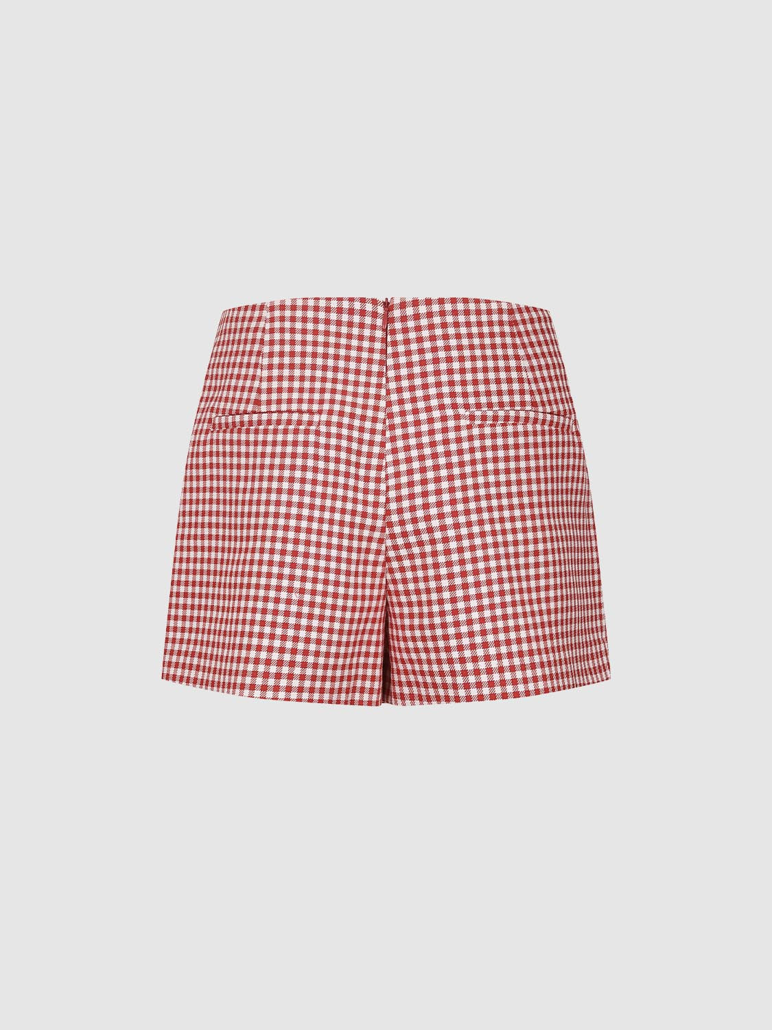 Plaid Mini Shorts
