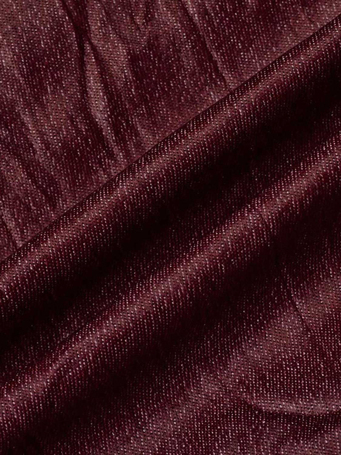 Crinkle Pleated Straight Pants