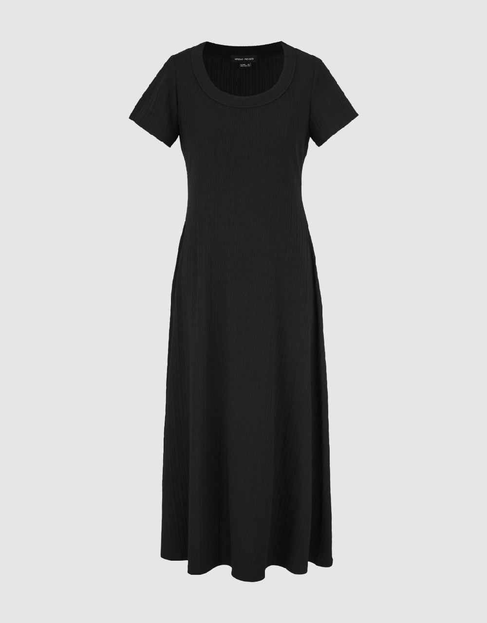 Crew Neck A-Line Dress