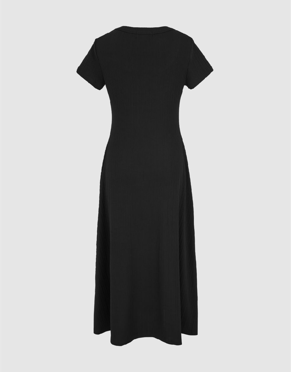 Crew Neck A-Line Dress