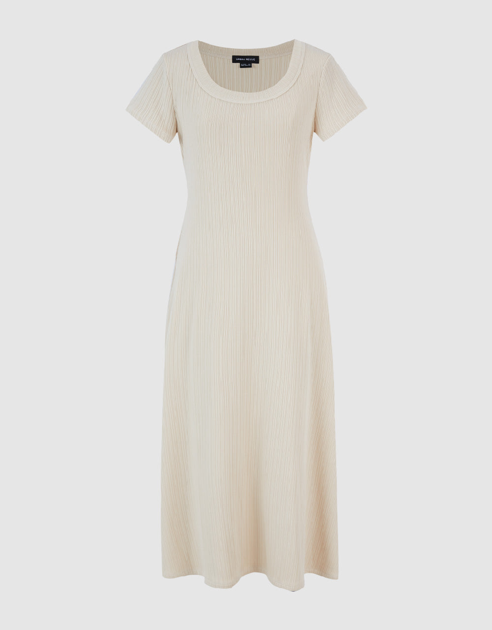 Crew Neck A-Line Dress