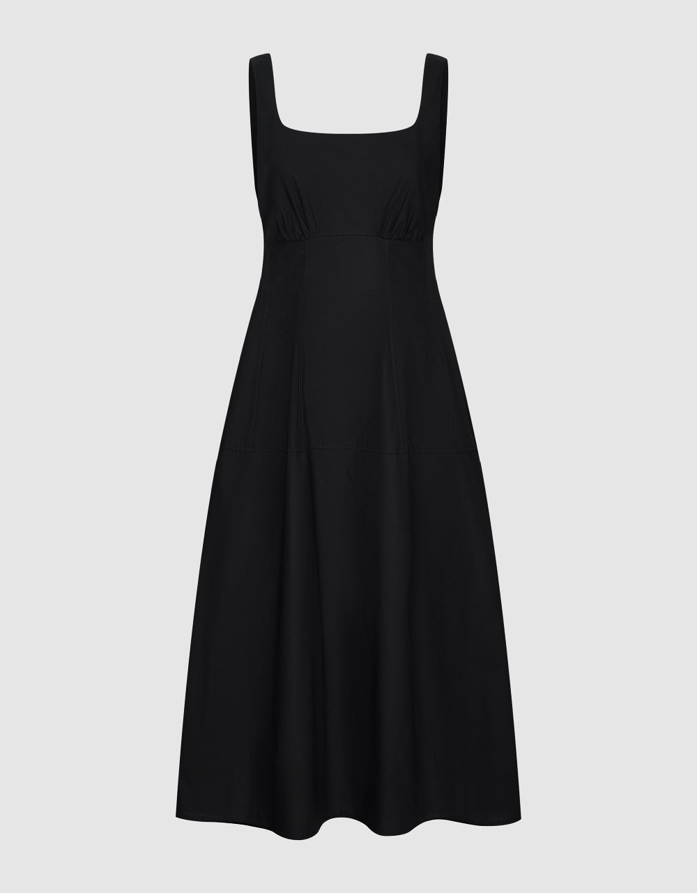Sleeveless U Neck Skinny Dress
