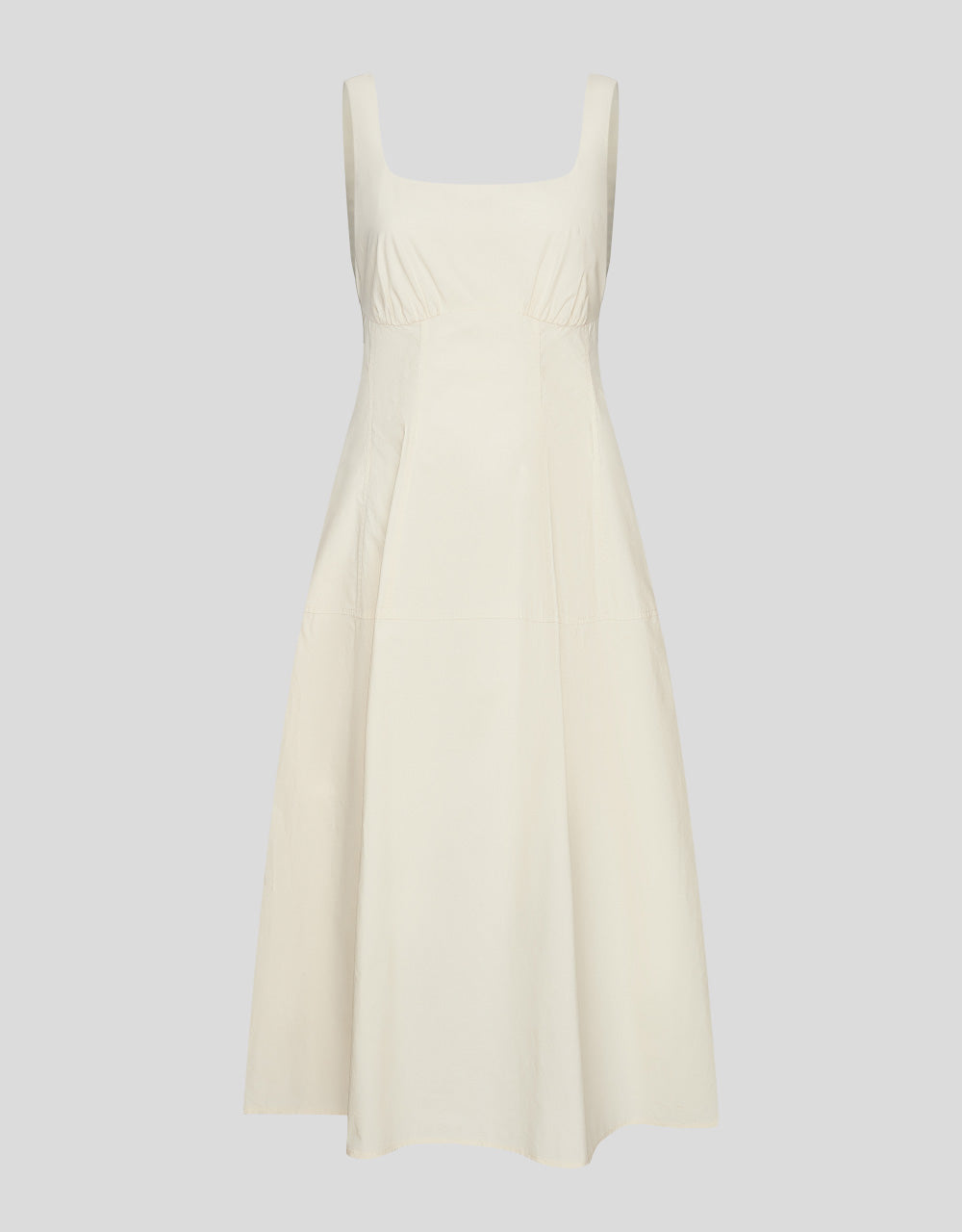 Sleeveless U Neck Skinny Dress