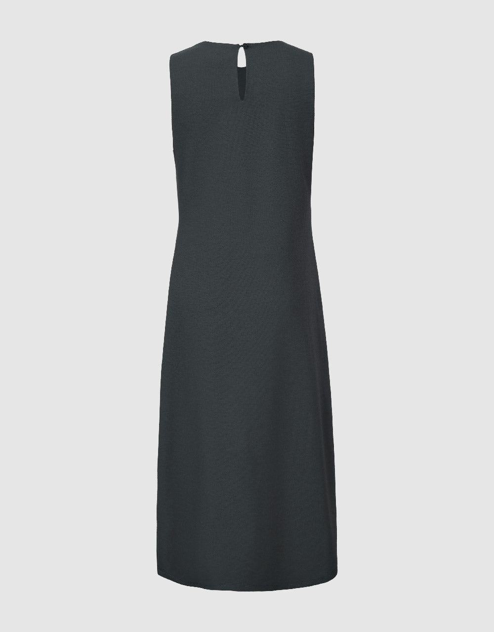 Sleeveless Crew Neck Straight Dress