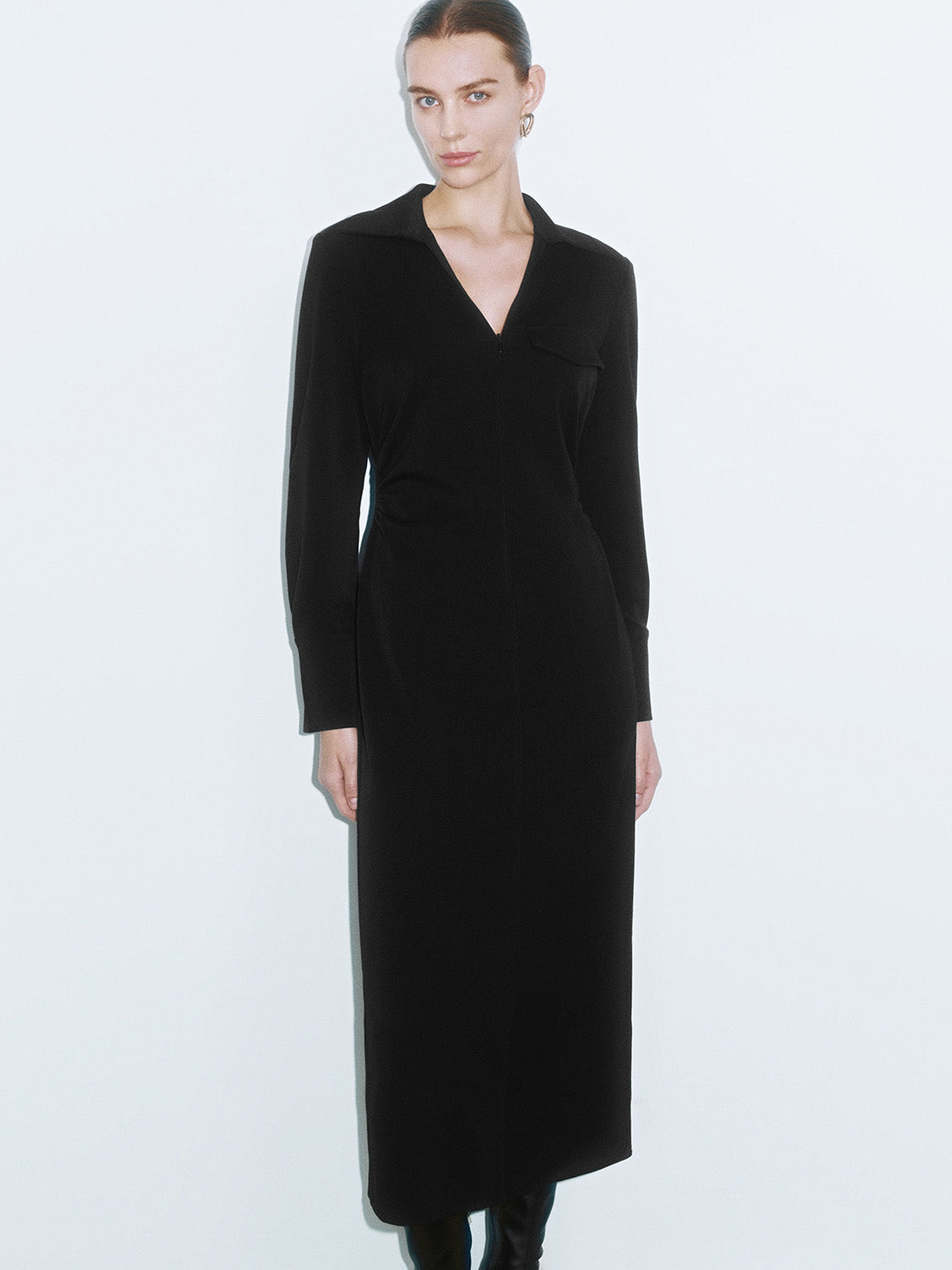 V Neck Straight Dresses