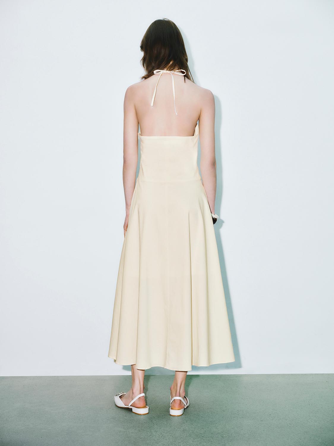 Halter Neck A-Line Dresses