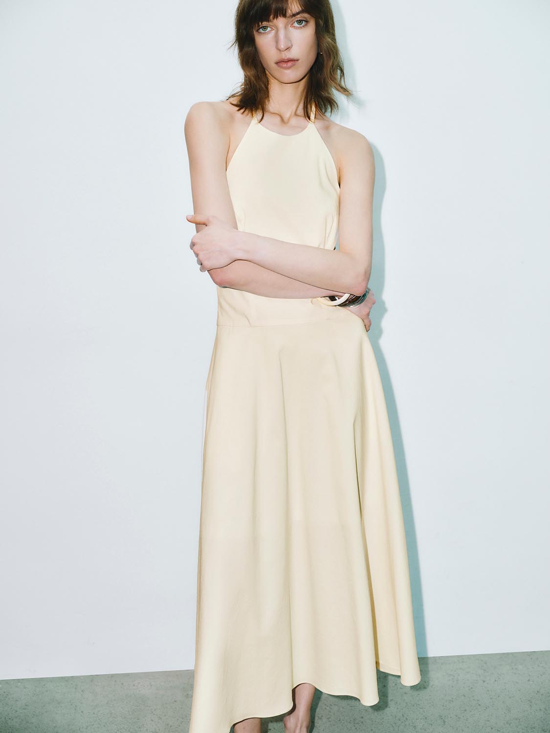 Halter Neck A-Line Dresses