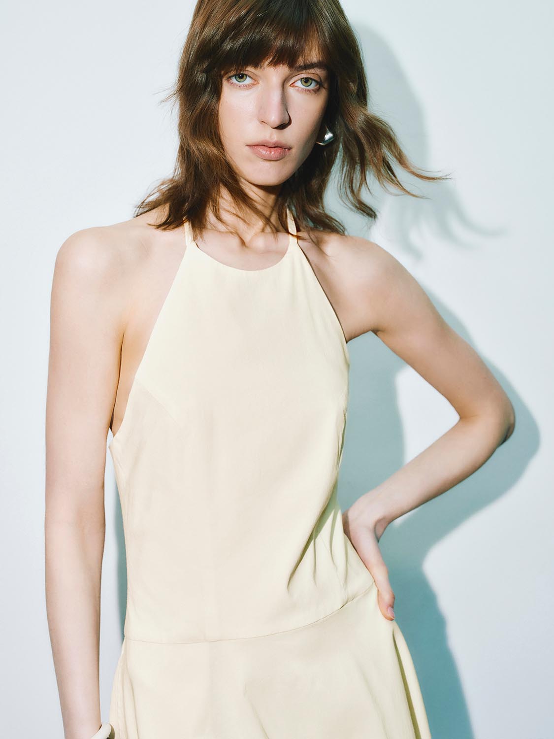 Halter Neck A-Line Dresses