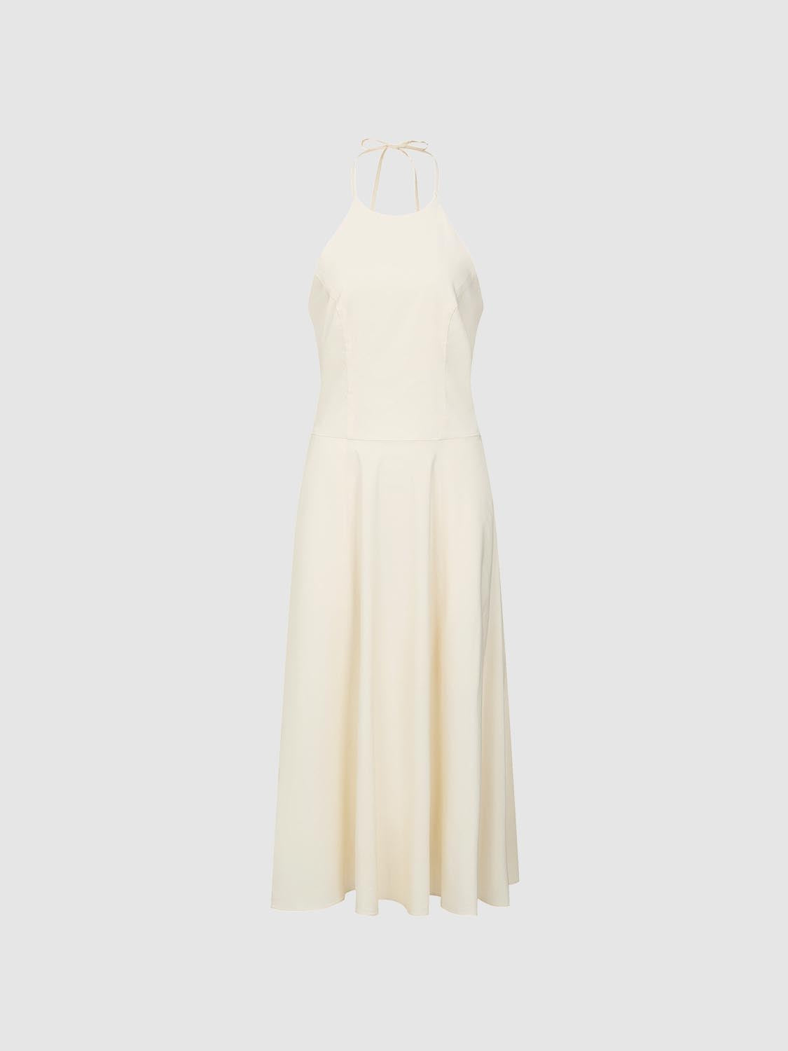 Halter Neck A-Line Dresses