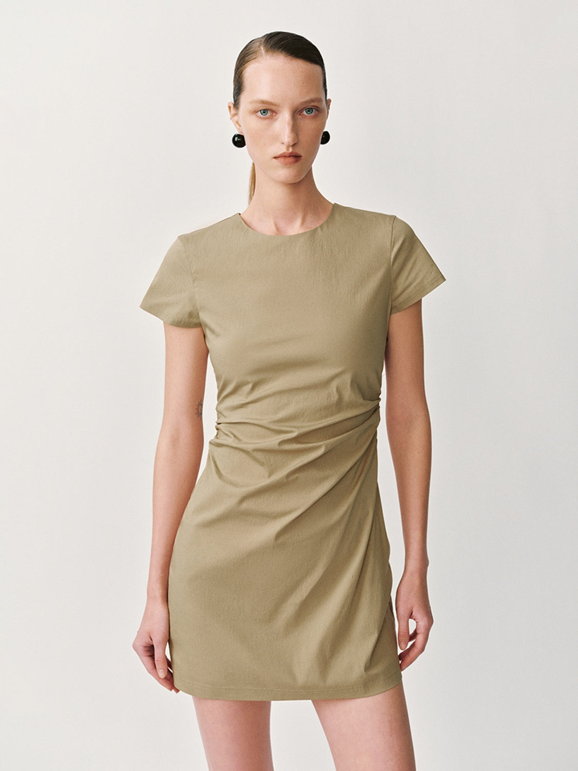 Short Sleeve A-Line Dresses