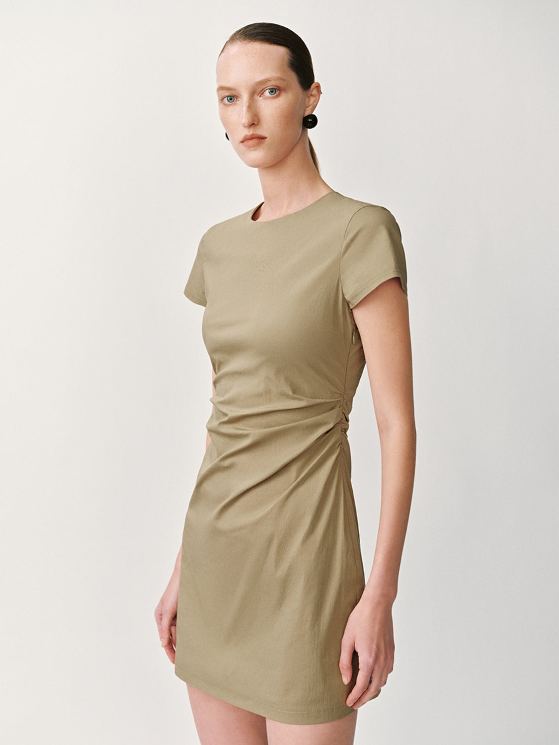 Short Sleeve A-Line Dresses