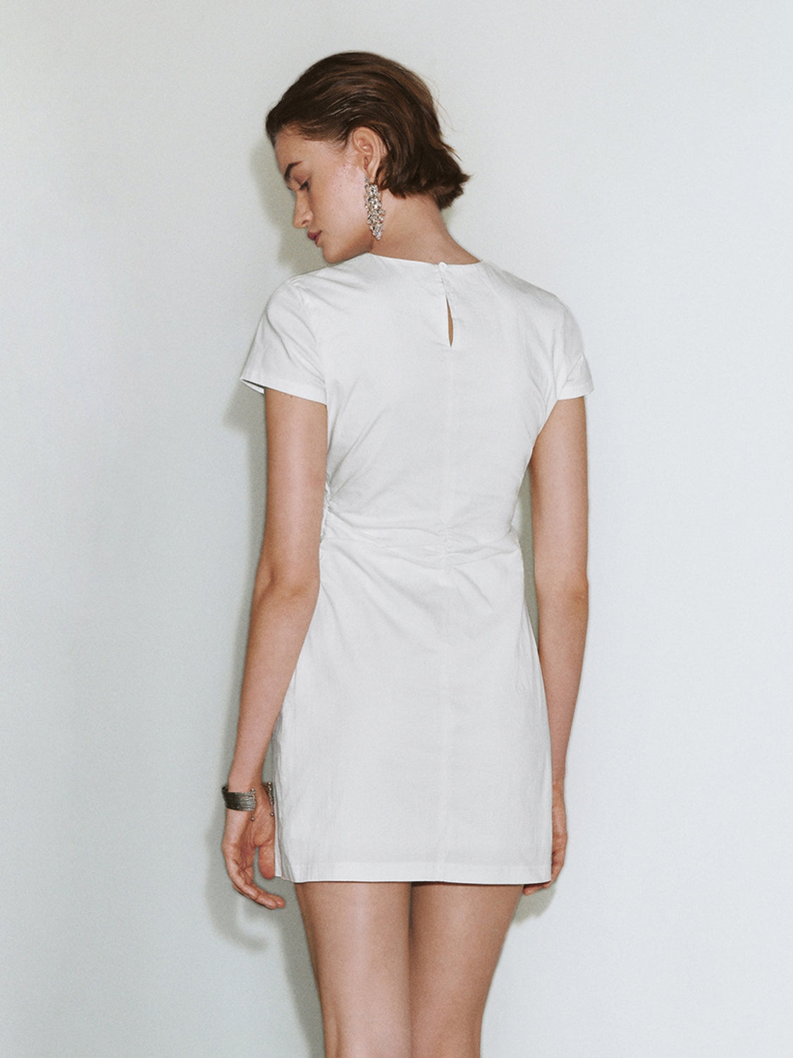 Short Sleeve A-Line Dresses