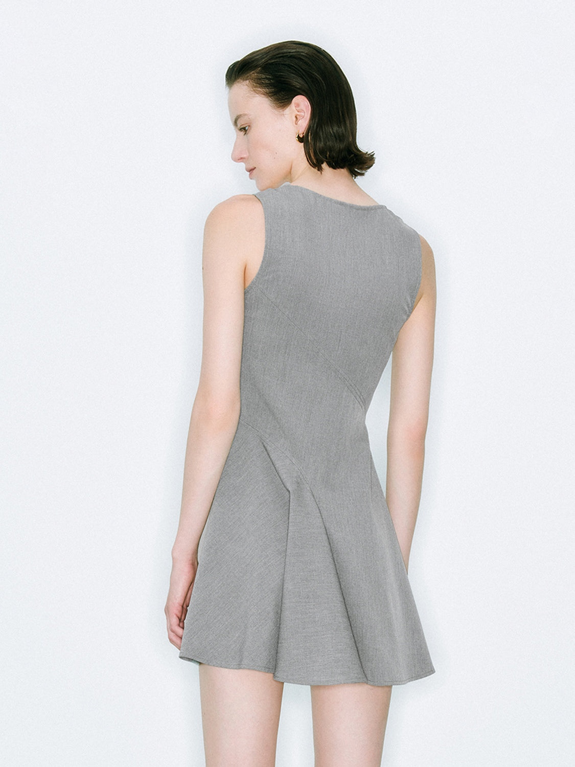 Metal Accent Mini Dresses