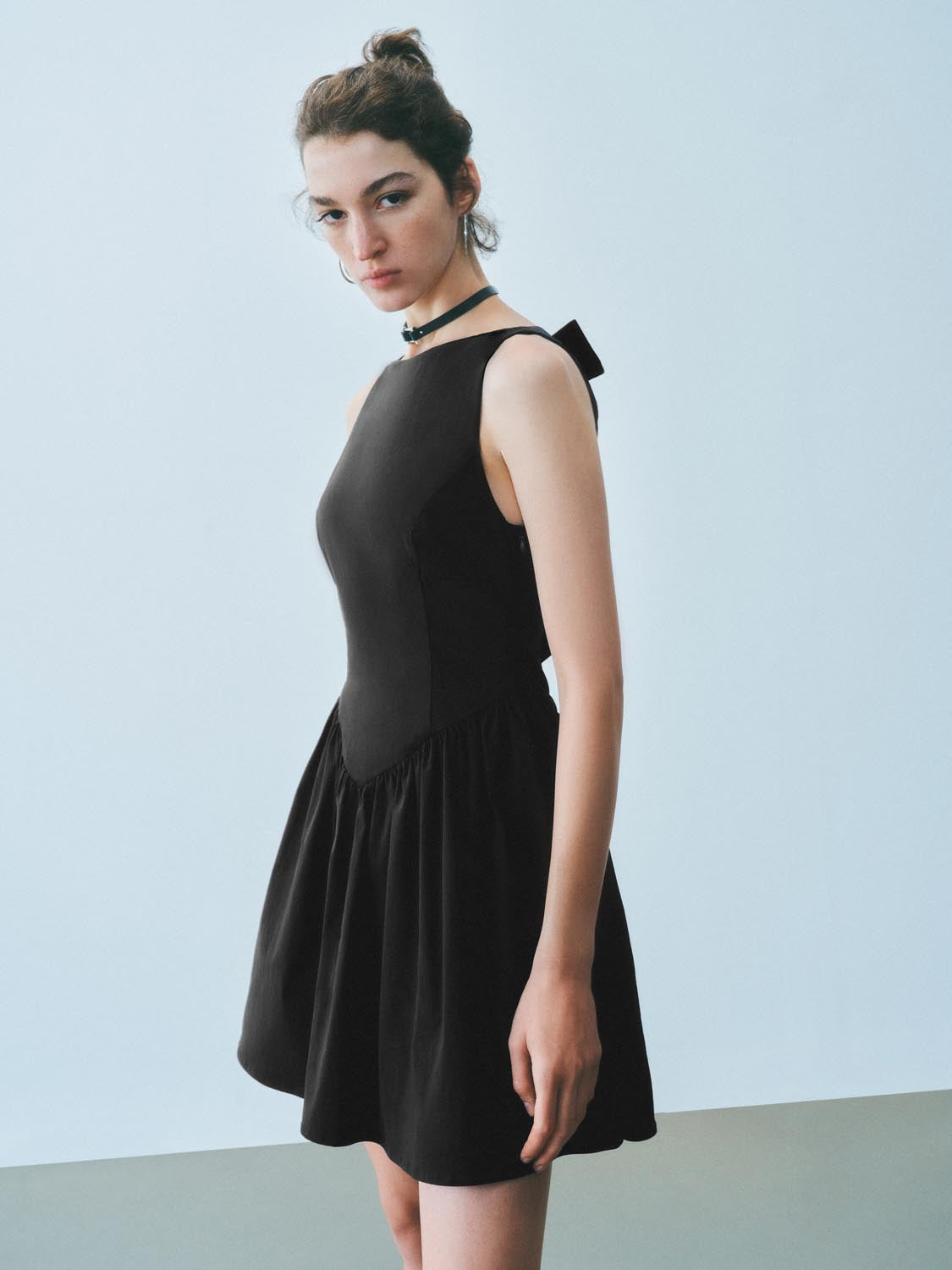 Sleeveless A-Line Mini Dresses
