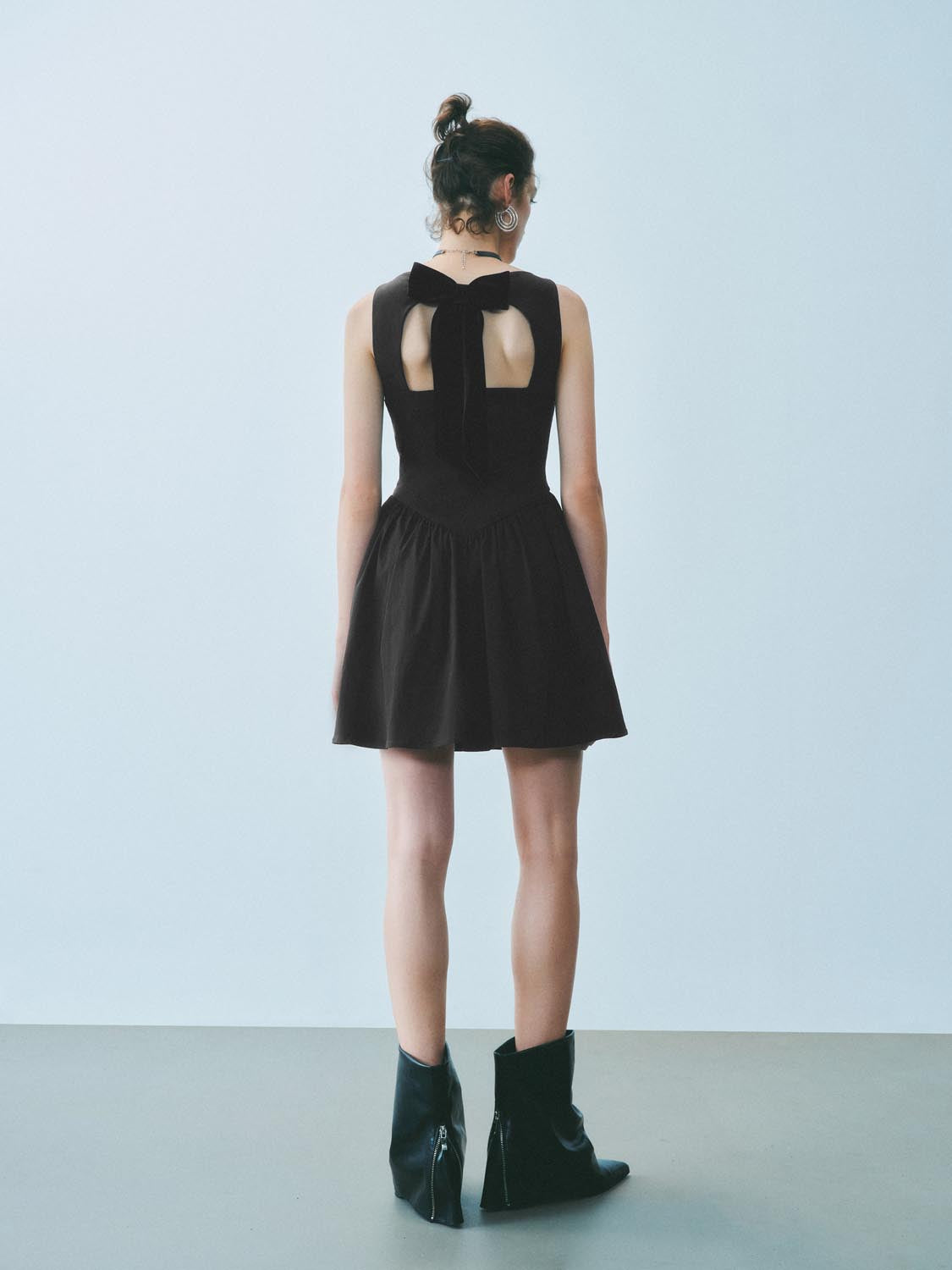 Sleeveless A-Line Mini Dresses