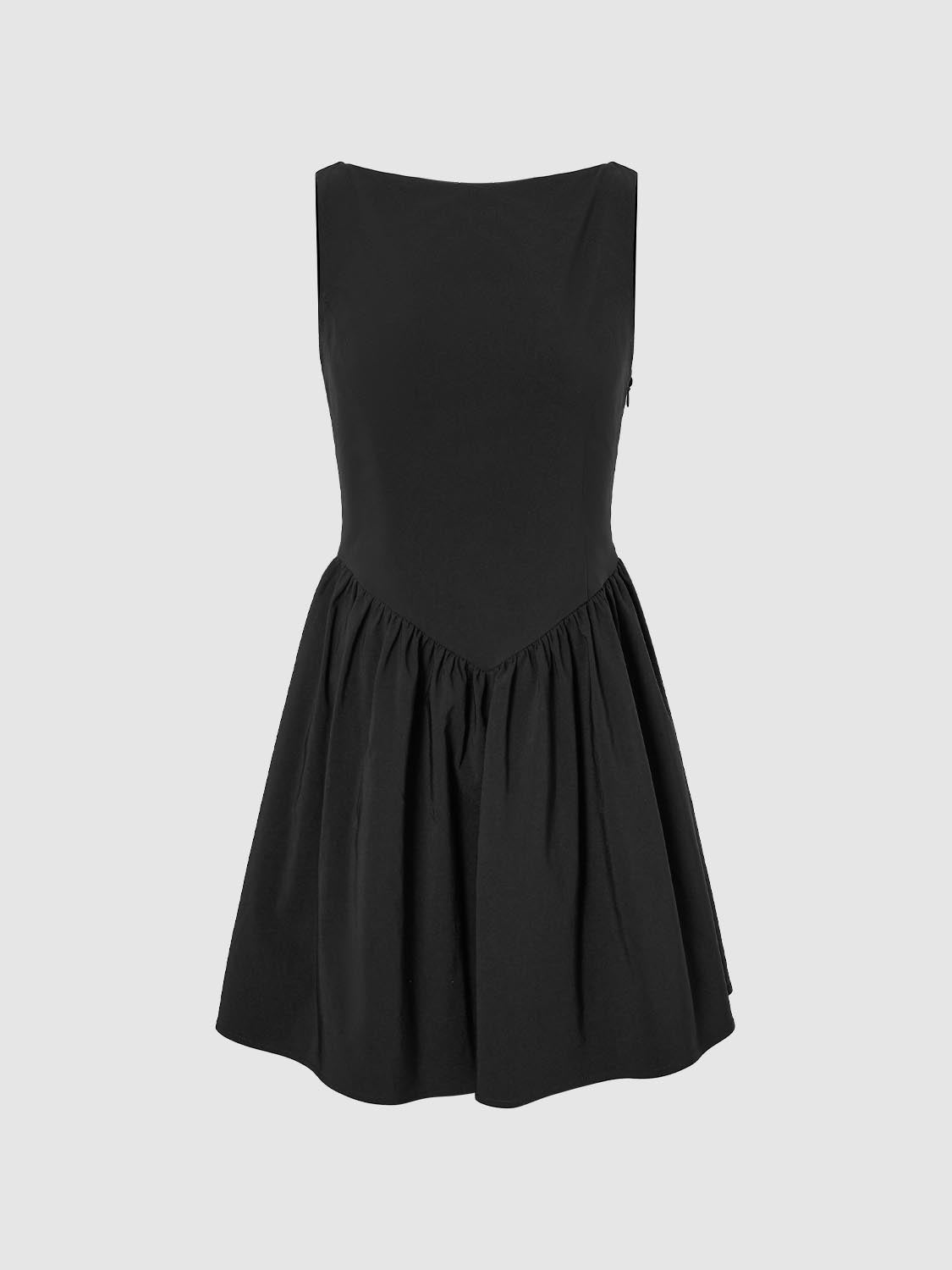 Sleeveless A-Line Mini Dresses