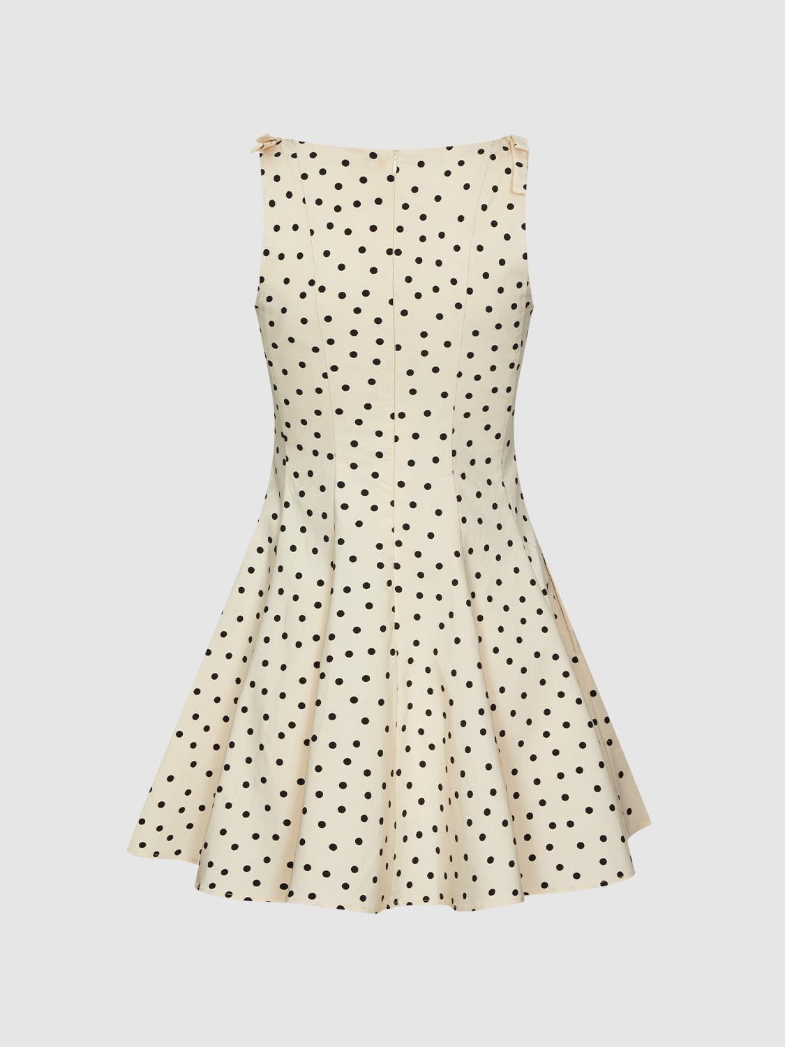 Polka Dot A-Line Midi Dresses
