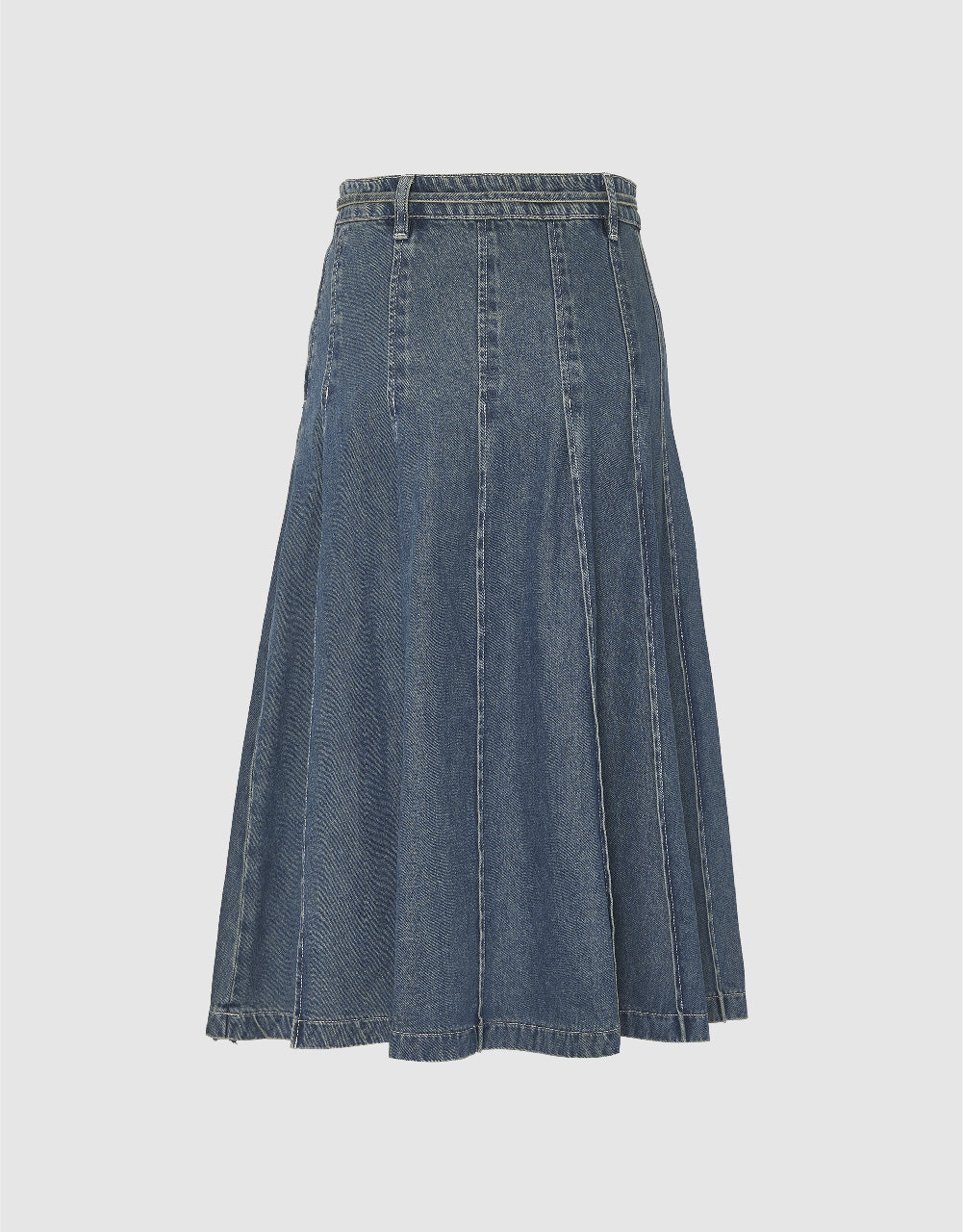 A-Line Denim Skirt
