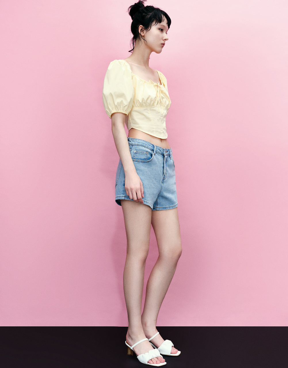 Glamor Denim Shorts