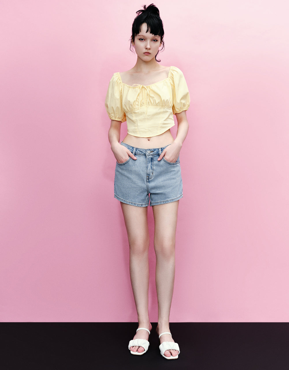 Glamor Denim Shorts
