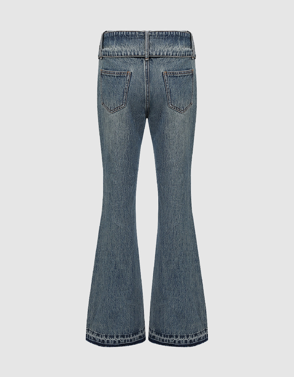 Flare Jeans With Belt