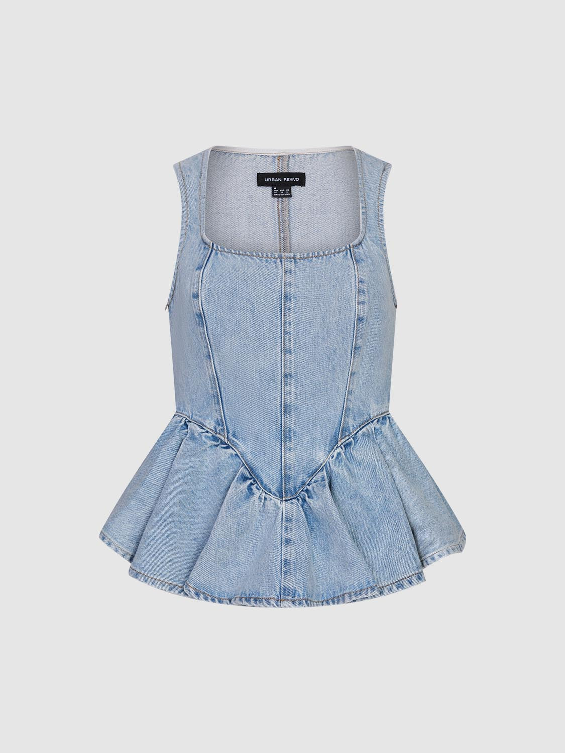 Sleeveless Denim Shirts