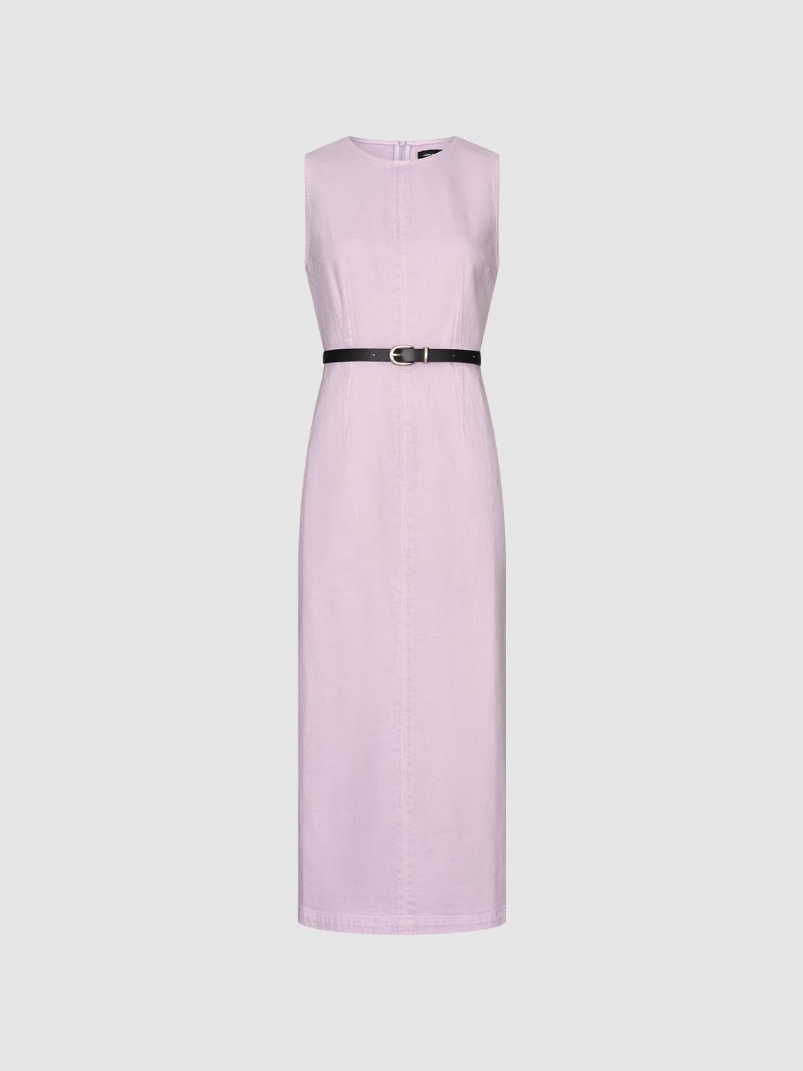 Denim Belted Dresses