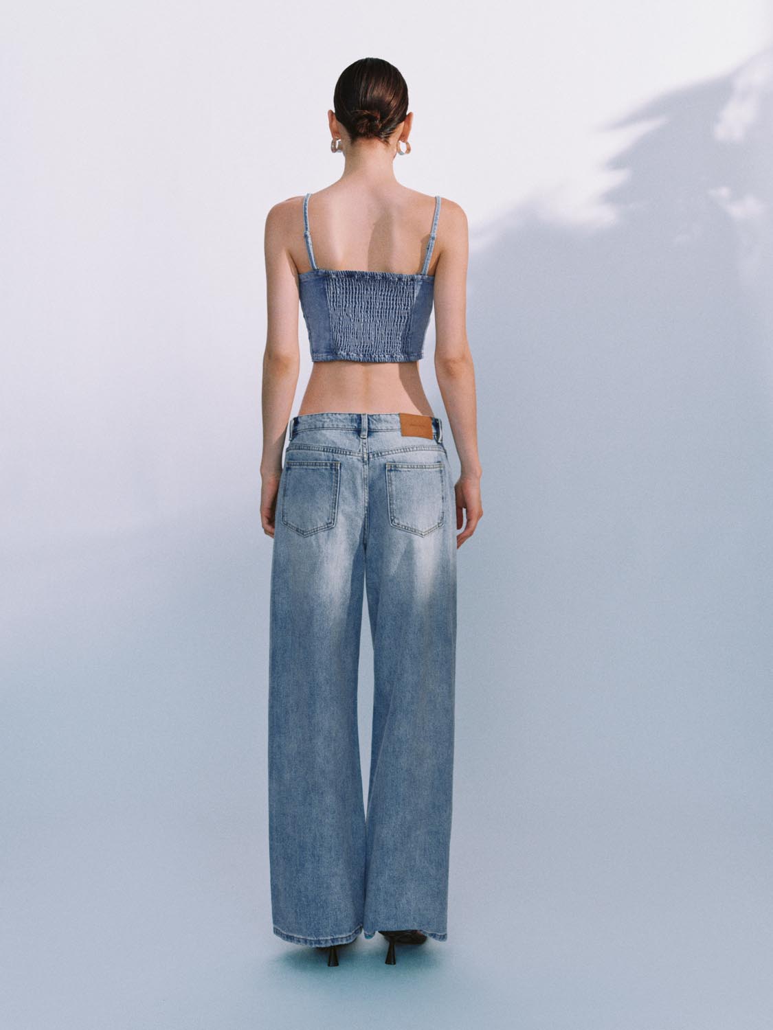 Denim Cami Tops