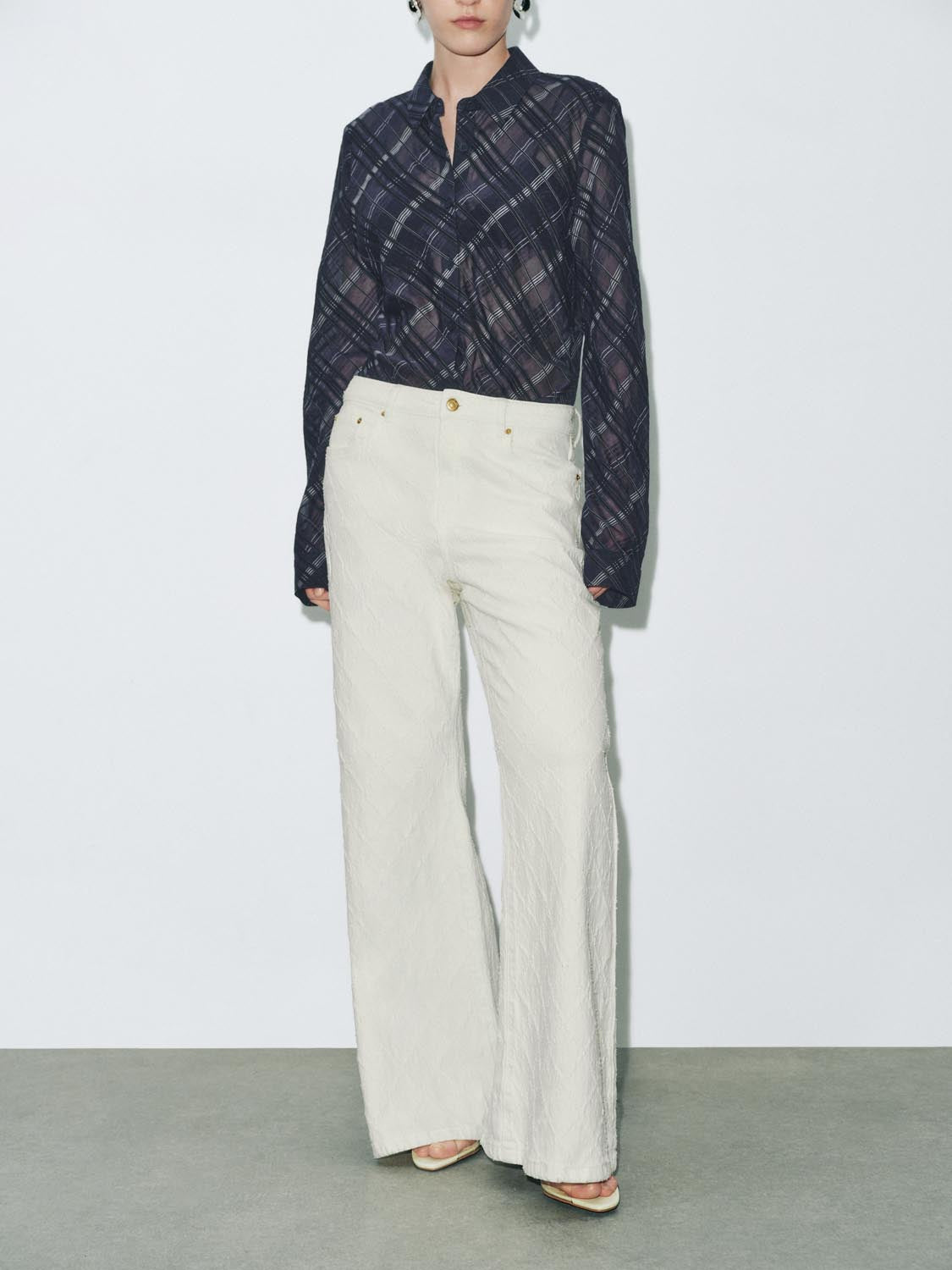 Flare Leg Jeans